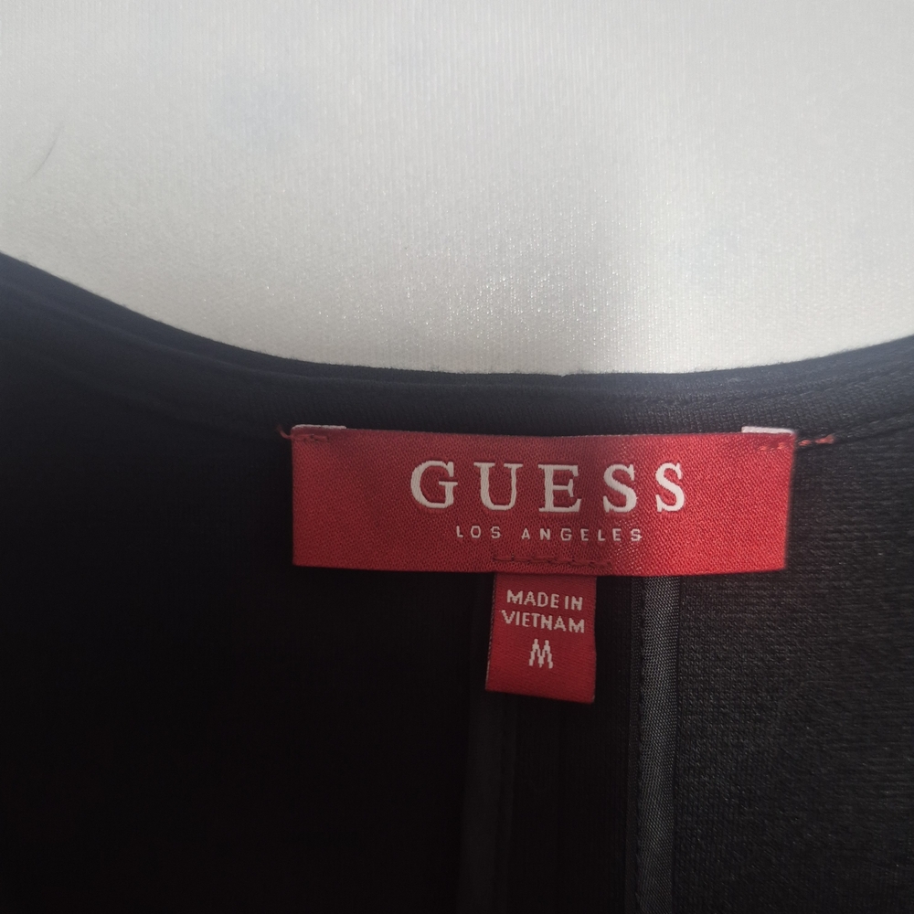 GUESS Black Blazer with Zipper Details - Picture 2 of 2